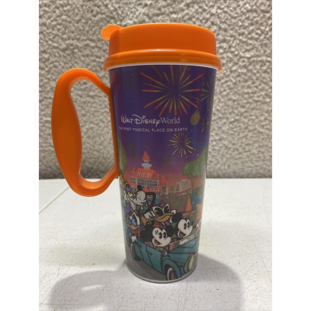 Walt Disney World 2024 Resort Parks Refillable Travel Mug Cup